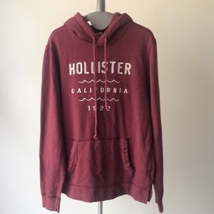Hollister Hoodie Red Size M